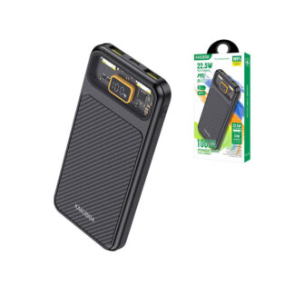 KSC-890/BLACK POWERBANK 10.000mAh 22.5W ΜΑΥΡΟ (A)