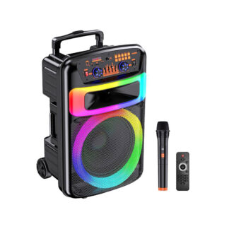 KK-12101 ΦΟΡΗΤΟ BLUETOOTH ΗΧΕΙΟ COLOURFUL (ΜΙΚΡΟΦΩΝΟ + ΧΕΙΡΙΣΤΗΡΙΟ) (A)